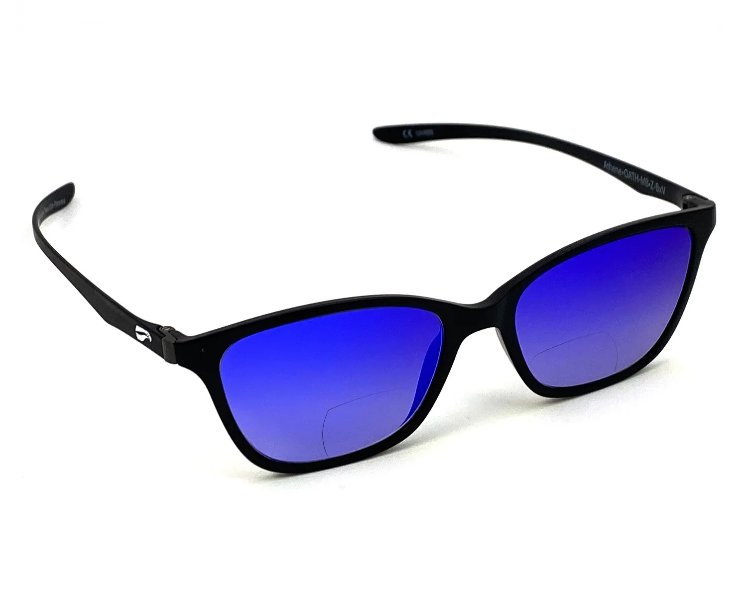 Flying Eyes Athene Bifokalbrille Matt-Schwarz Gradient Gray +1,5