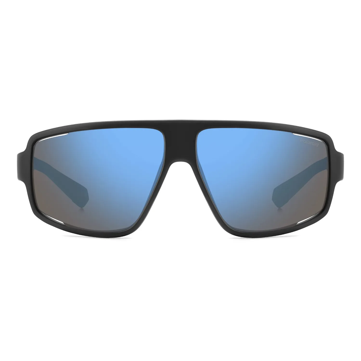Polaroid PLD 7054/S Sonnenbrille Schwarz Blau Verspiegelt
