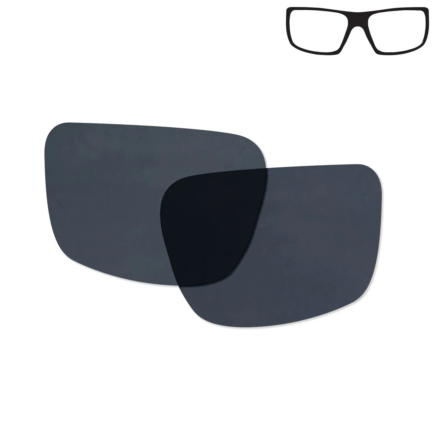 Flying Eyes Kingfisher Sport Ersatzgläser Wide Grau Verlauf