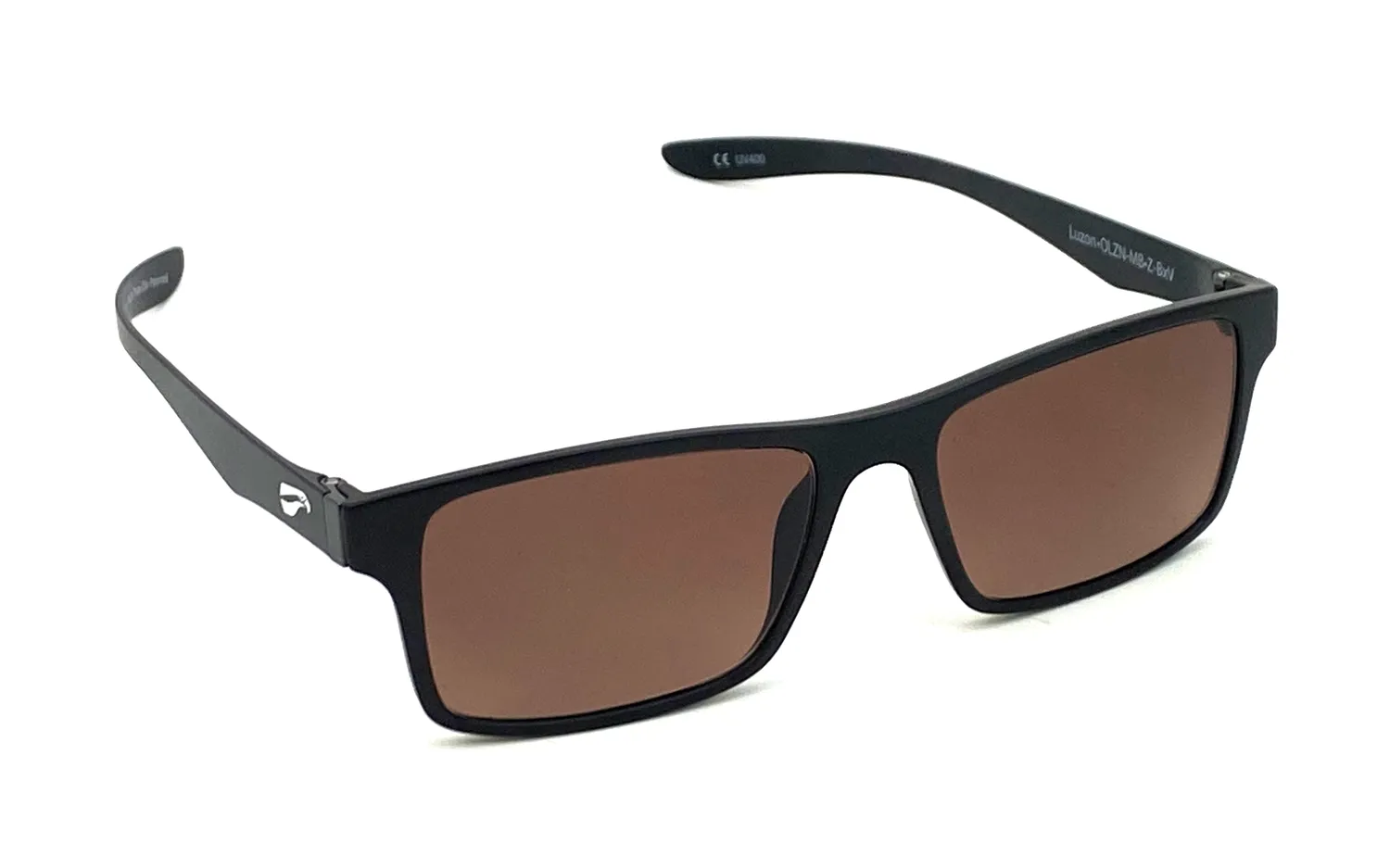 Flying Eyes Luzon Sonnenbrille Mattschwarz grau kantig