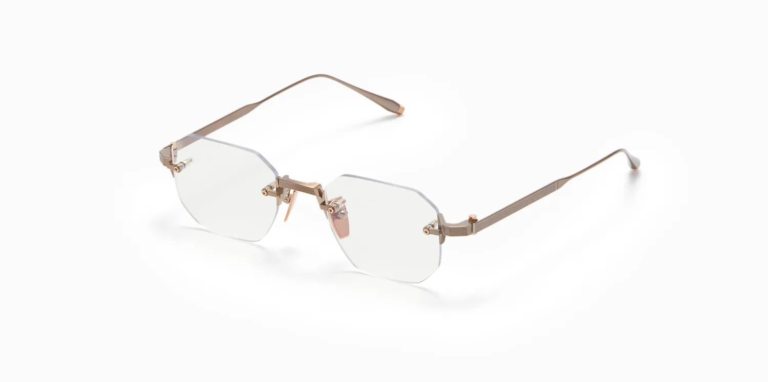 Akoni Delta Juno-One Rx Brille Antiqued White Gold