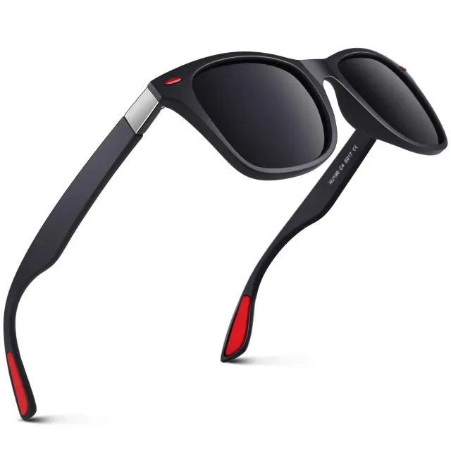 GQUEEN TR90 Sonnenbrille UV400 leicht Unisex