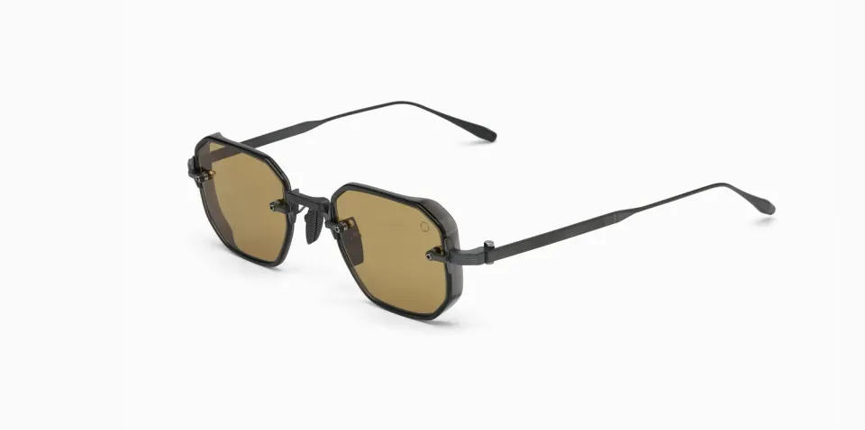 Akoni Delta Juno-Two Sonnenbrille Black Iron