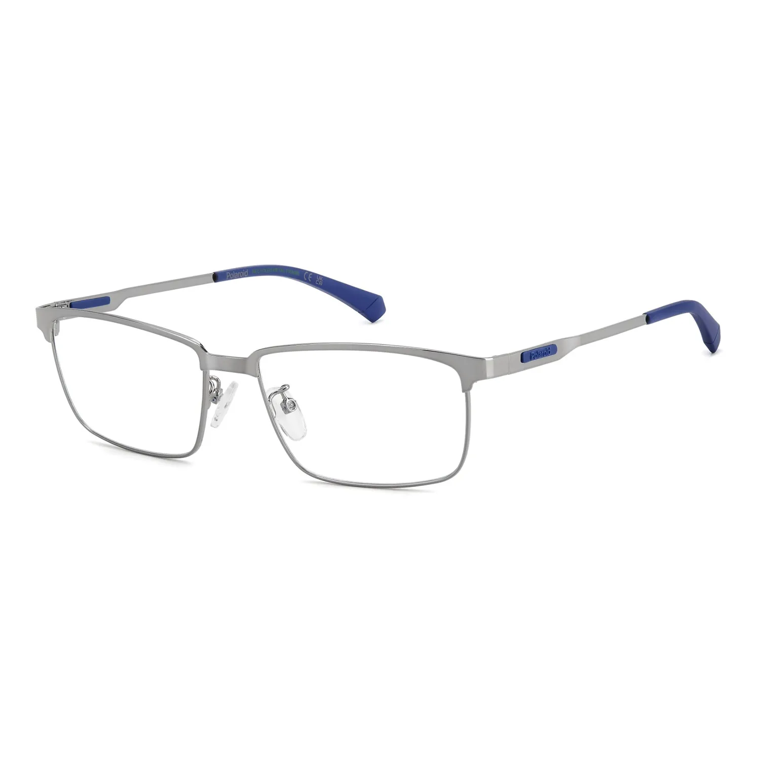 Polaroid PLD D570/G Brille Mattschwarz 54-16-145 Edelstahl
