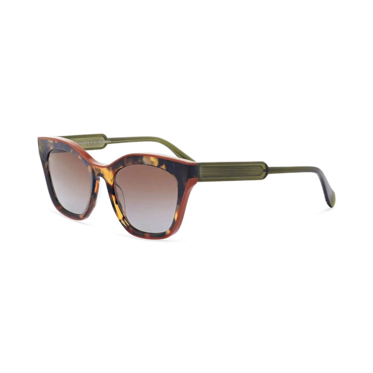 Morel Ikaria 2 Sonnenbrille MV06 braun mandelförmig