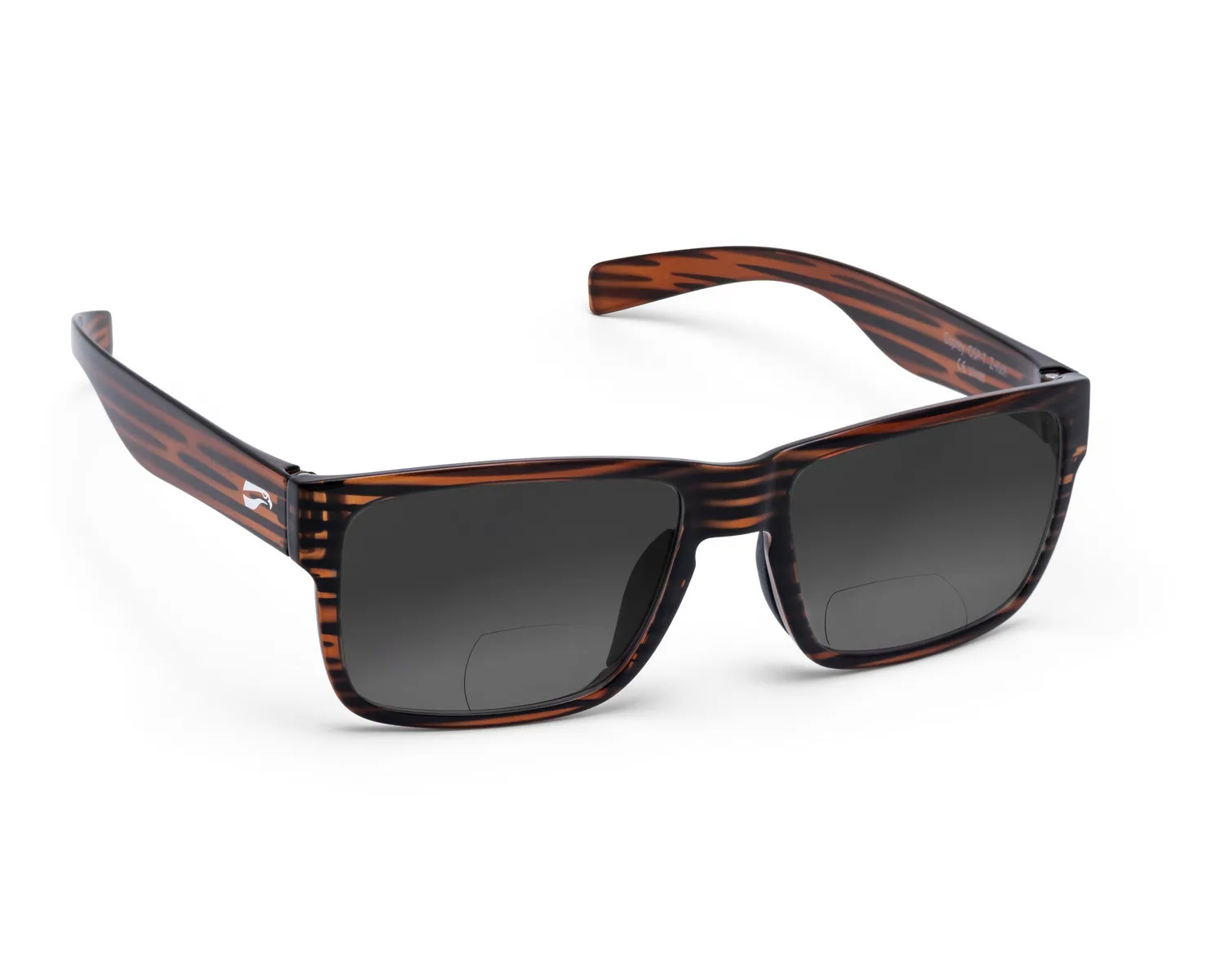 Flying Eyes Kingfisher Gleitsichtbrille Wide +1,5 grau