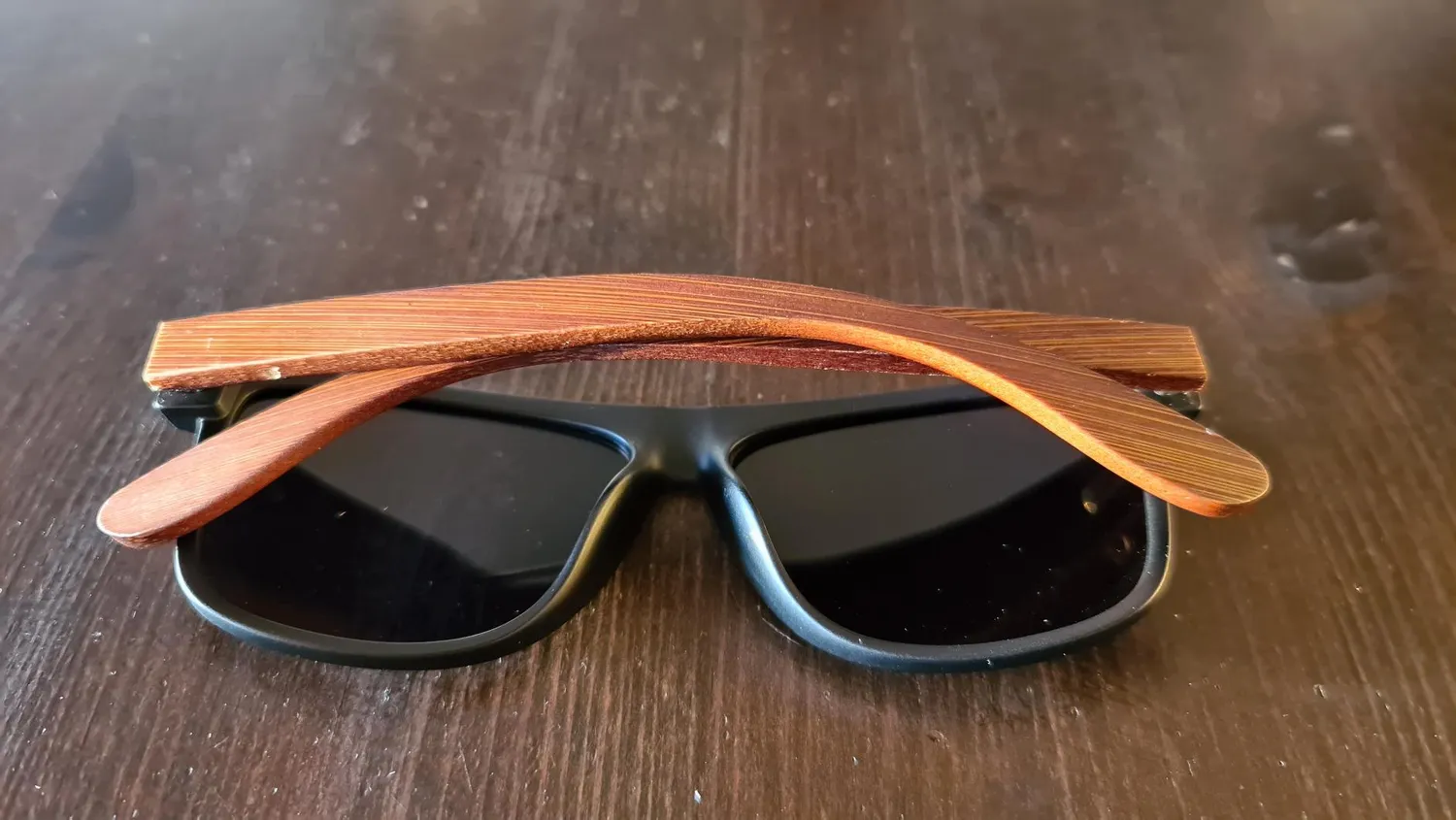 GQUEEN MOS07 Holz Sonnenbrille polarisiert UV400