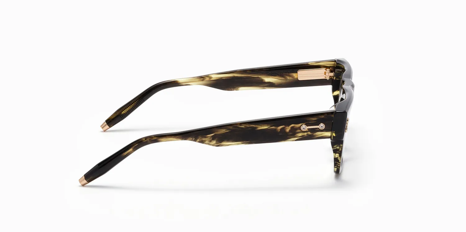 Akoni Etere Leo Rx Brille Olive gerade