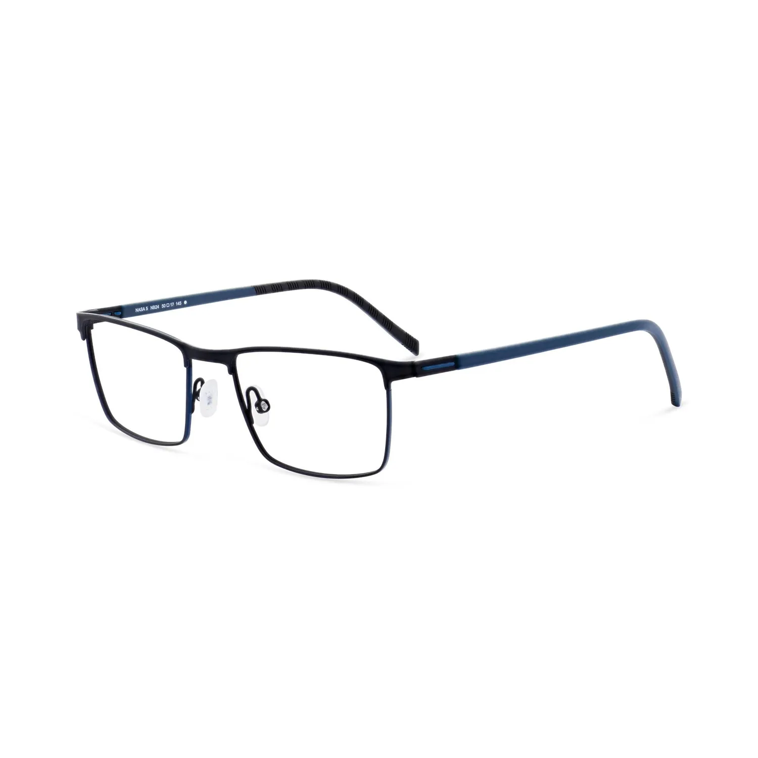 Morel Nasa 5 Brille Herren rechteckig Edelstahl