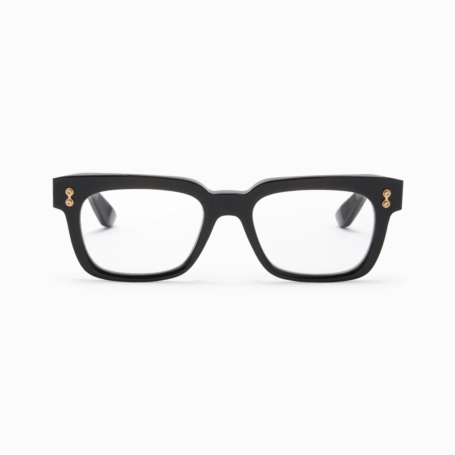 Akoni Delta Luna-Two Brille Crystal Black