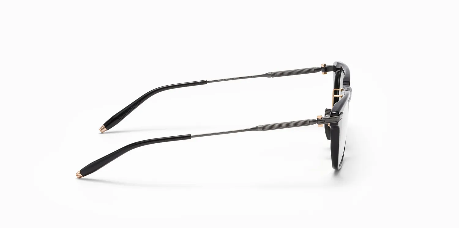 Akoni Horizon Zenith Brille Schwarz 50 eckig