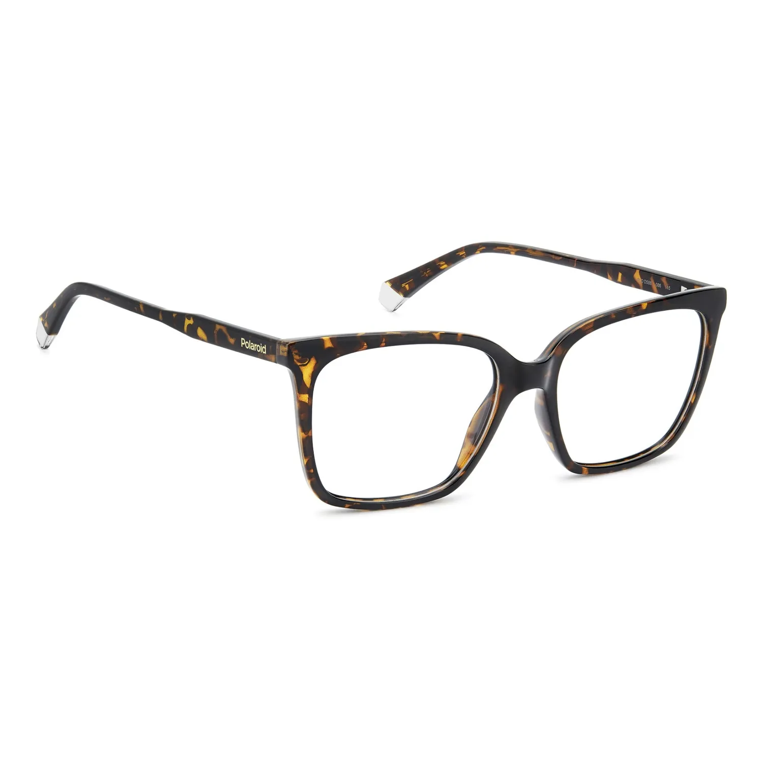 Polaroid PLD D588 Damenbrille Havana eckig leicht