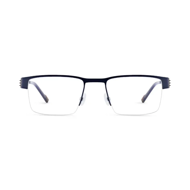 Morel Pythagore 1 Brille halbrandlos Edelstahl