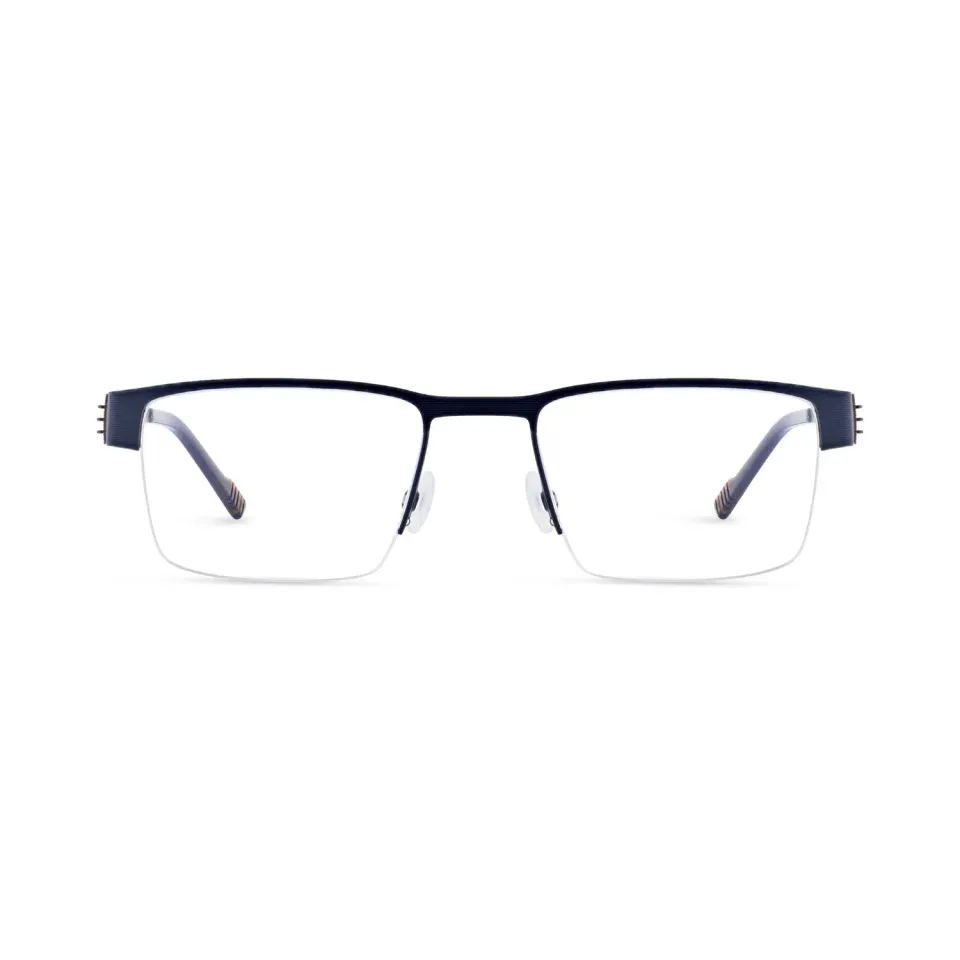 Morel Pythagore 1 Brille halbrandlos Edelstahl