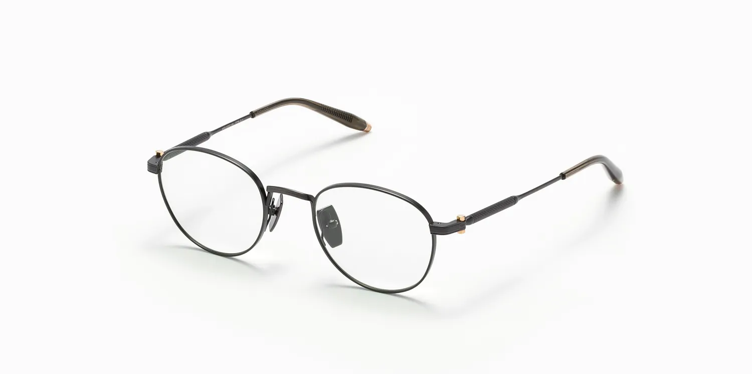Akoni Pioneer Brille Brushed White Gold
