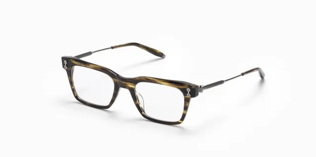 Akoni Kepler Brille Schwarz 49 Acetat