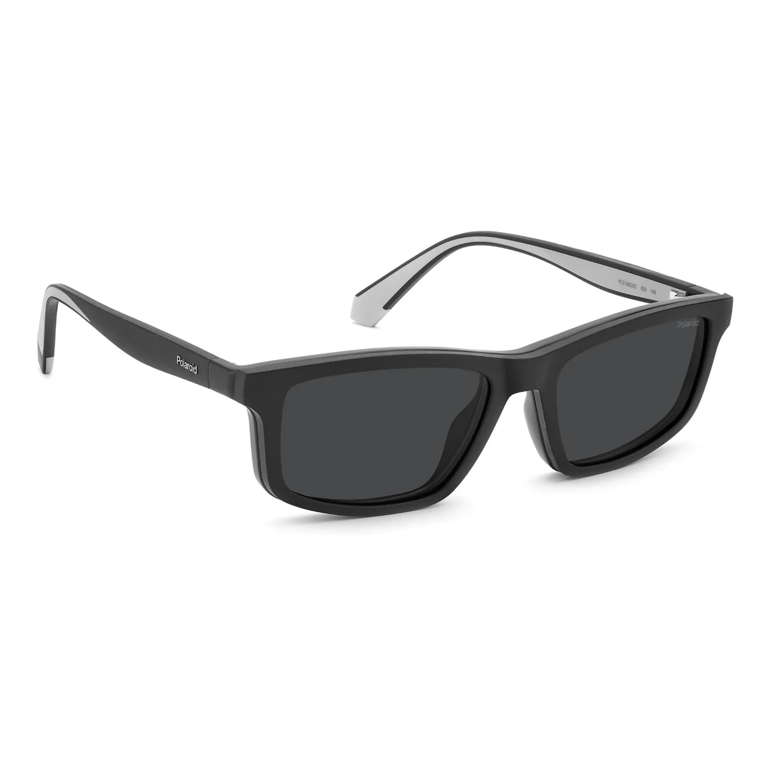 Polaroid PLD D622/C Brille Mattschwarz mit Clip sportlich