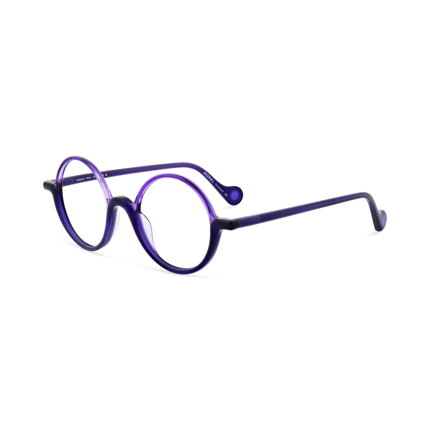 MOREL Virgule 90054C Korrektionsbrille rund 47
