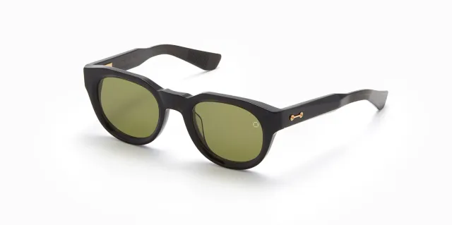 Akoni Optima Alpha Sonnenbrille Crystal Black Acetat