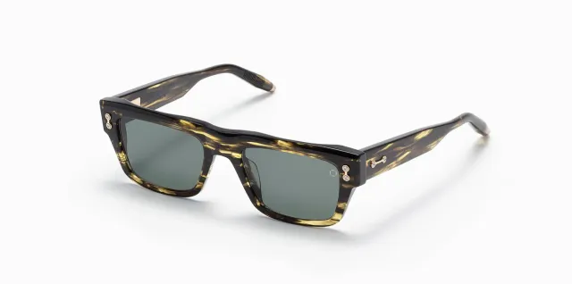 Akoni Etere Leo Sonnenbrille Dark Tortoise 54 Acetat