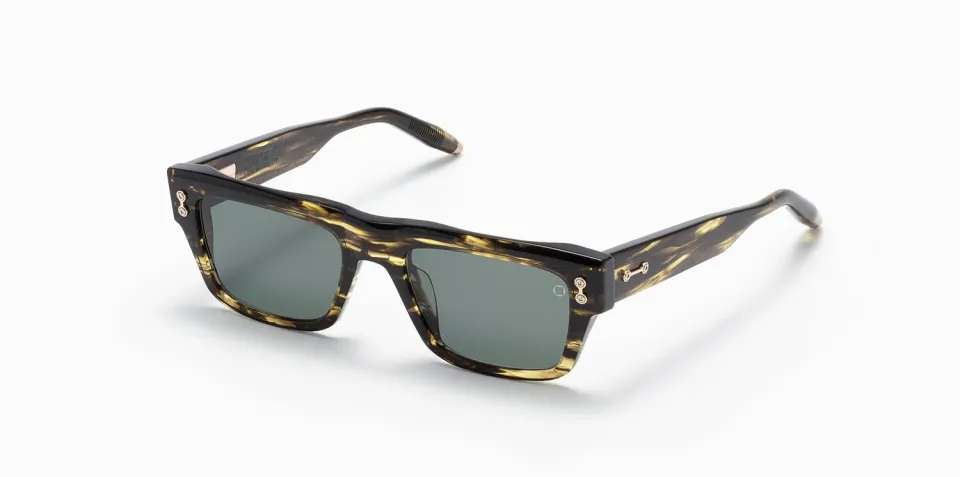 Akoni Etere Leo Sonnenbrille Dark Tortoise 54 Acetat