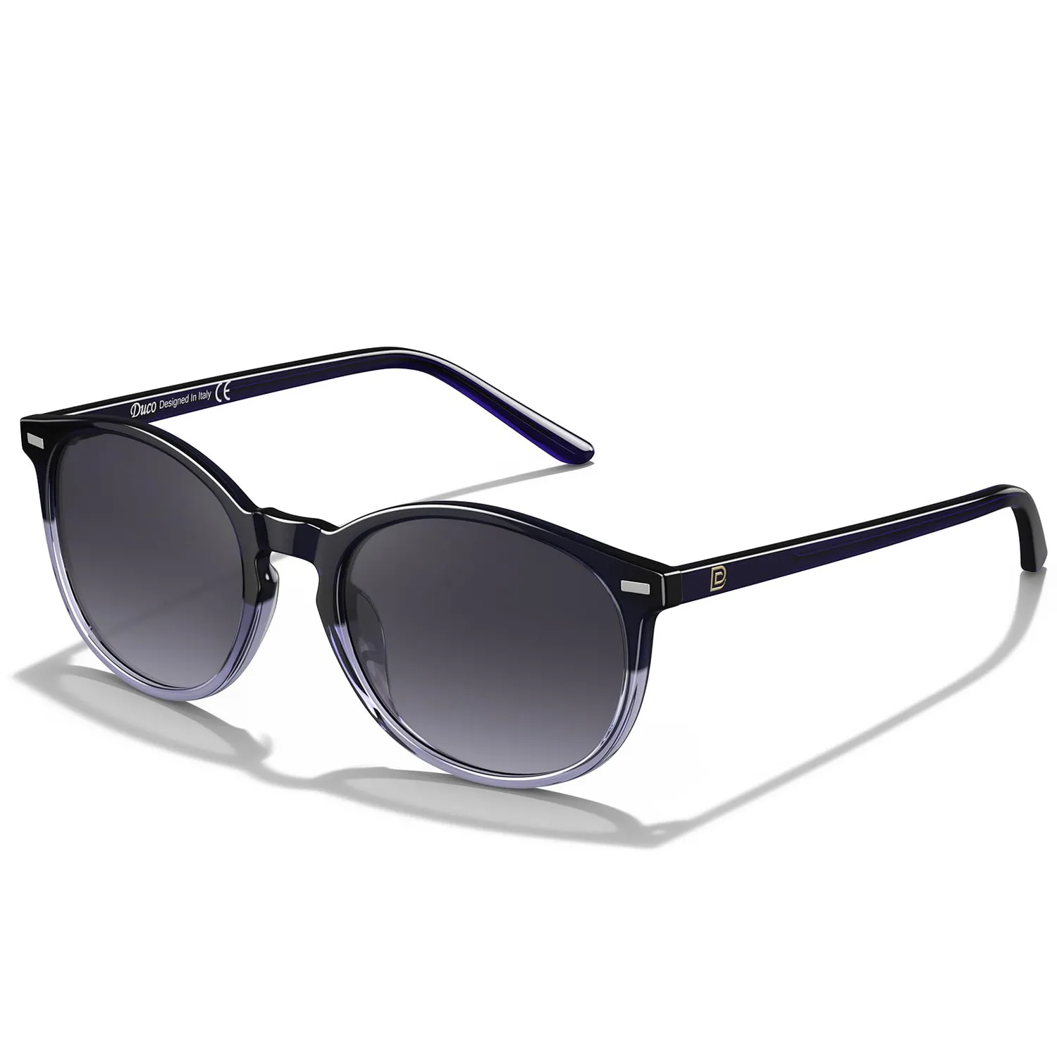 DUCO 1230 Damen Sonnenbrille Schwarz polarisiert