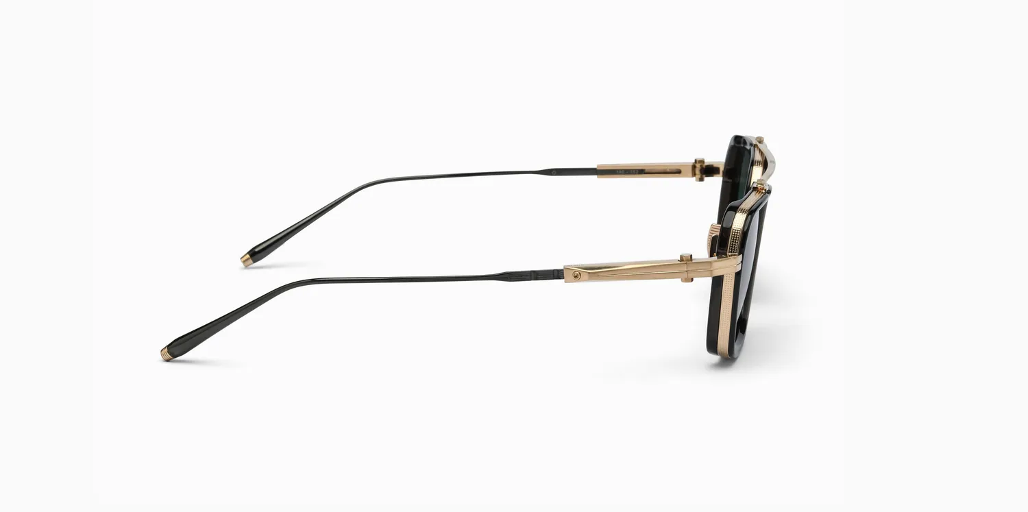 Akoni Solis Sonnenbrille Crystal Black Navigator
