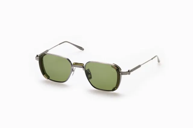 Akoni Horizon Eclipse Sonnenbrille Olive Titan Acetat