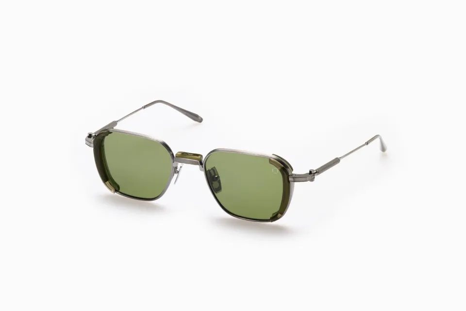 Akoni Horizon Eclipse Sonnenbrille Olive Titan Acetat