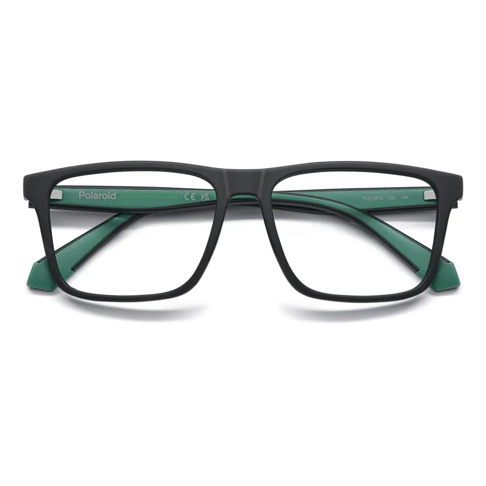 Polaroid PLD D618 Brille Mattschwarz 55 mm Sport