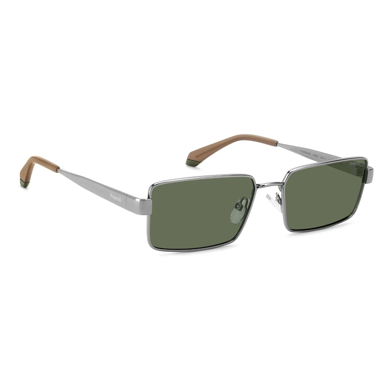 Polaroid PLD 6255/S/X Sonnenbrille Herren Gold Grey polarisiert eckig