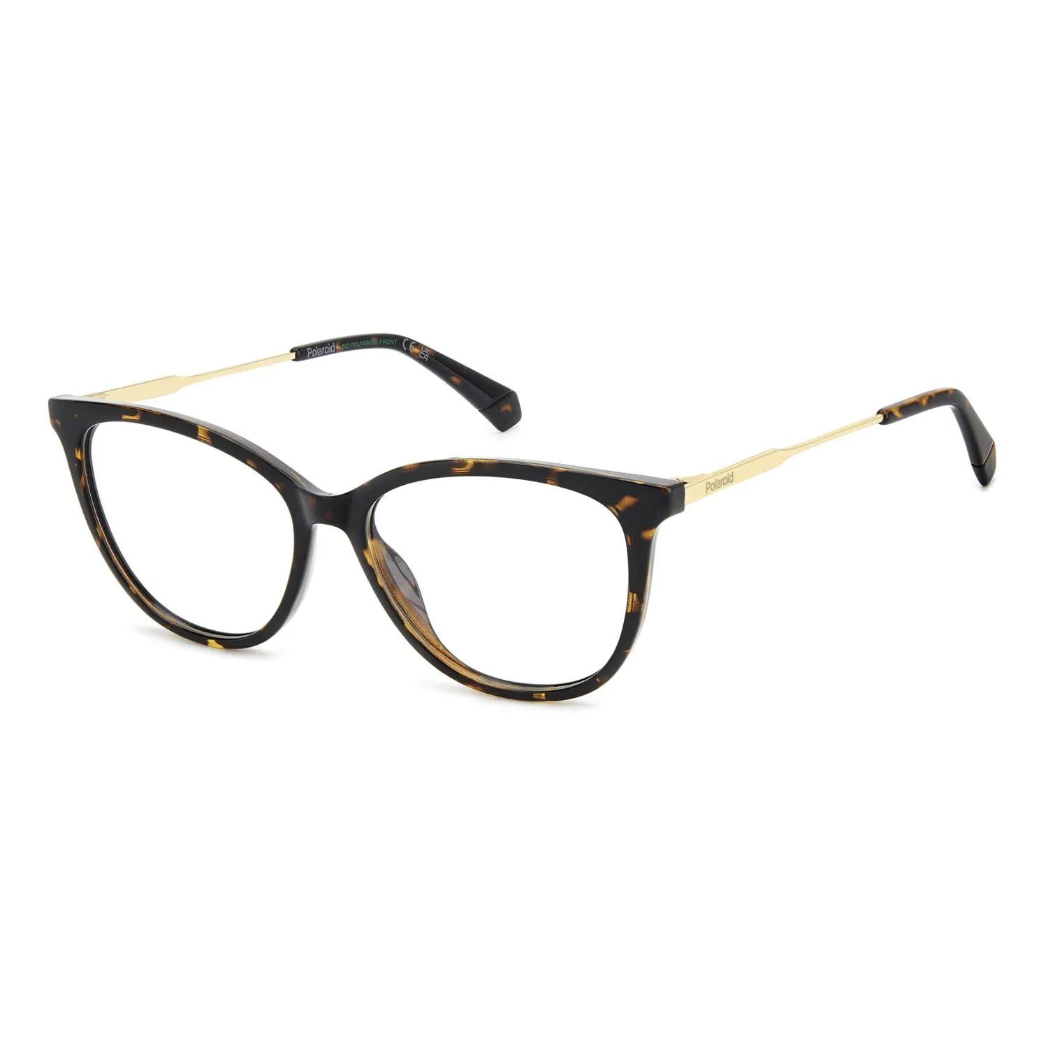 Polaroid PLD D564 Brille Havana Cat-Eye Bio-Material