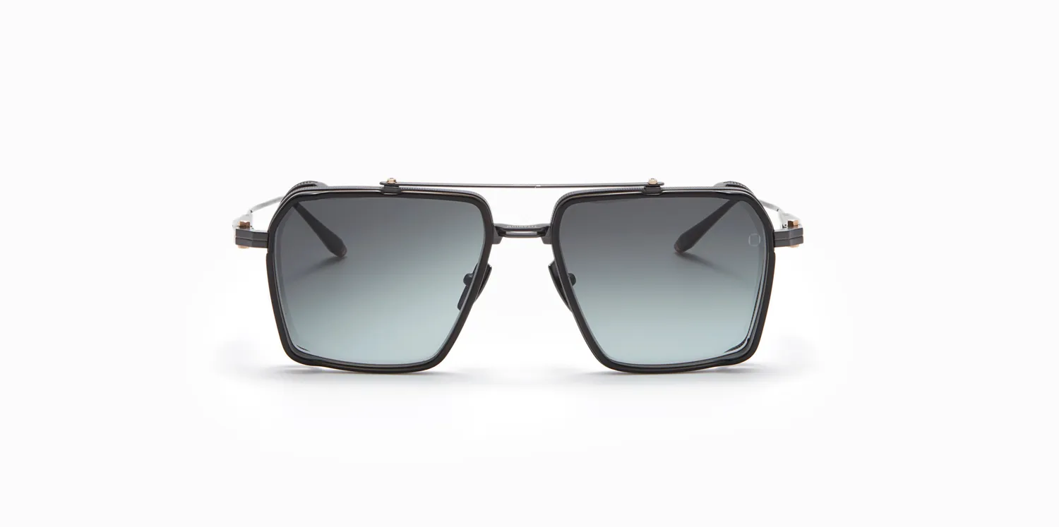 Akoni Delta Tiros Sonnenbrille Schwarz Aviator