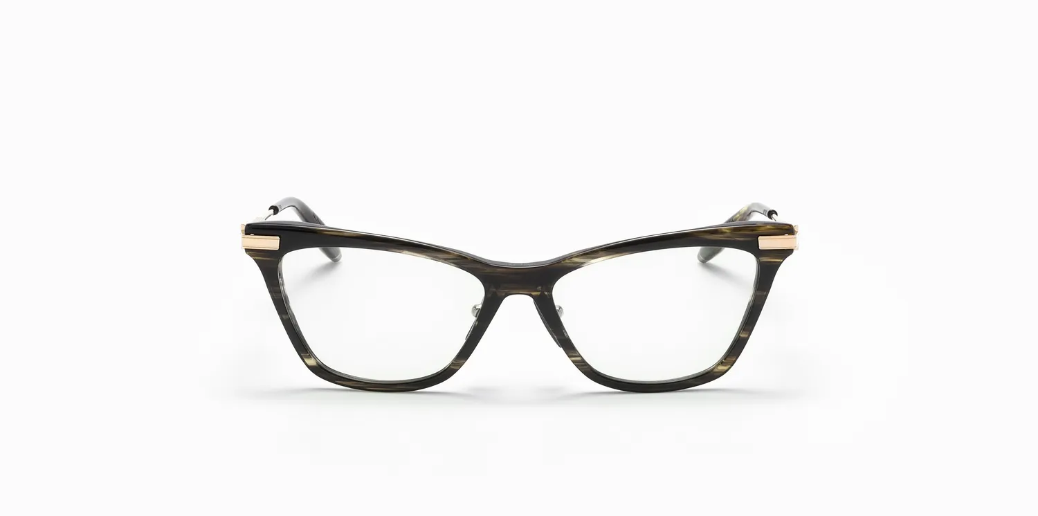 Akoni Iris Brille Crystal Clear Cat-Eye 54
