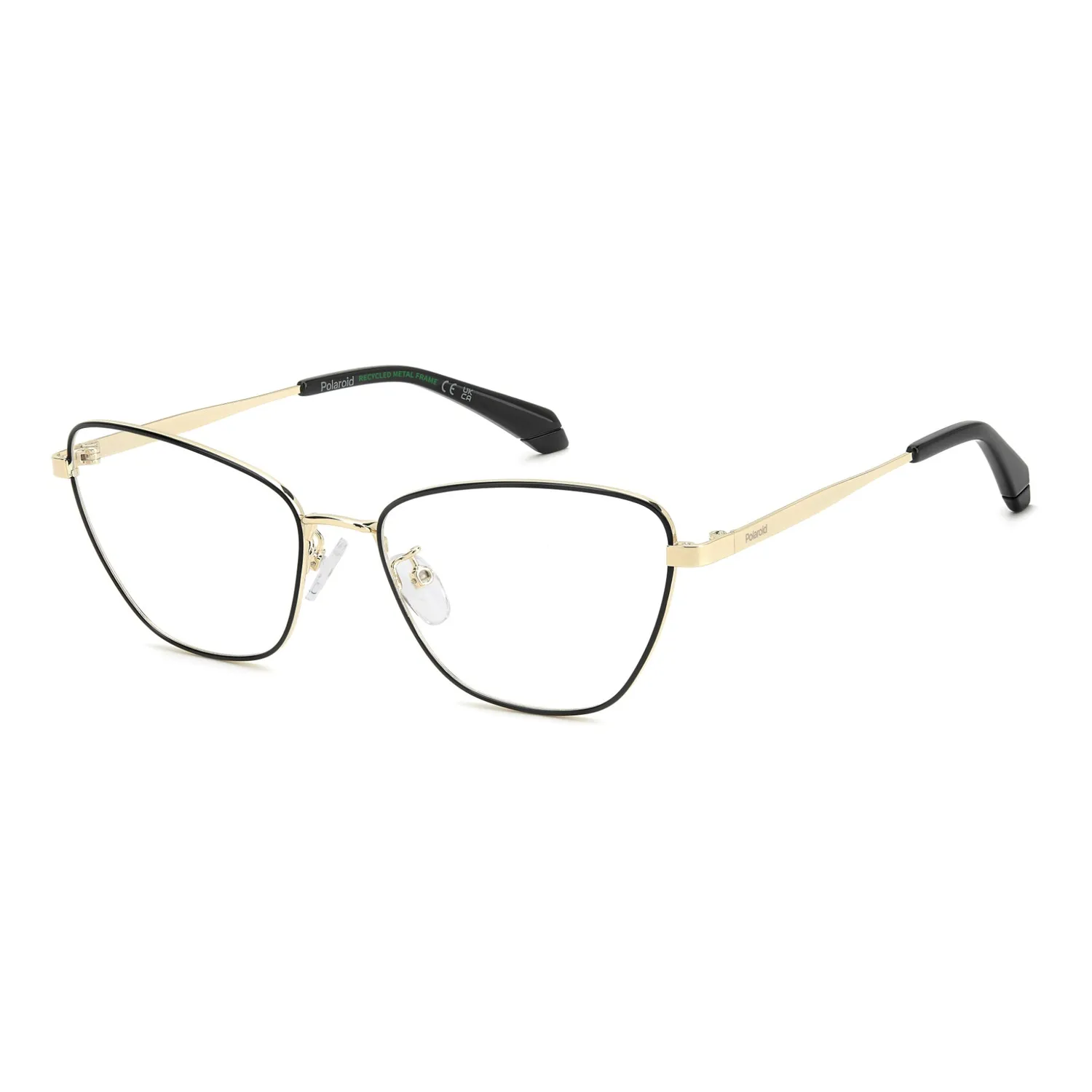 Polaroid PLD D611/G Brille Palladium 57 mm Cat-Eye