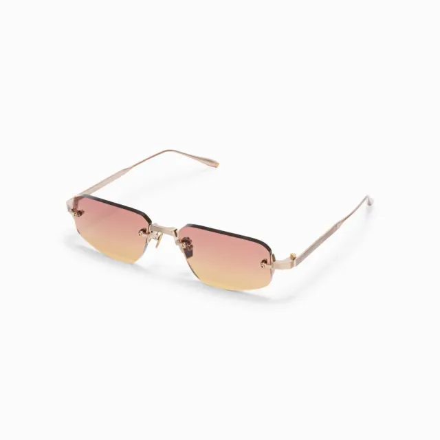 Akoni Delta Juno-Three Sonnenbrille Brushed Gold