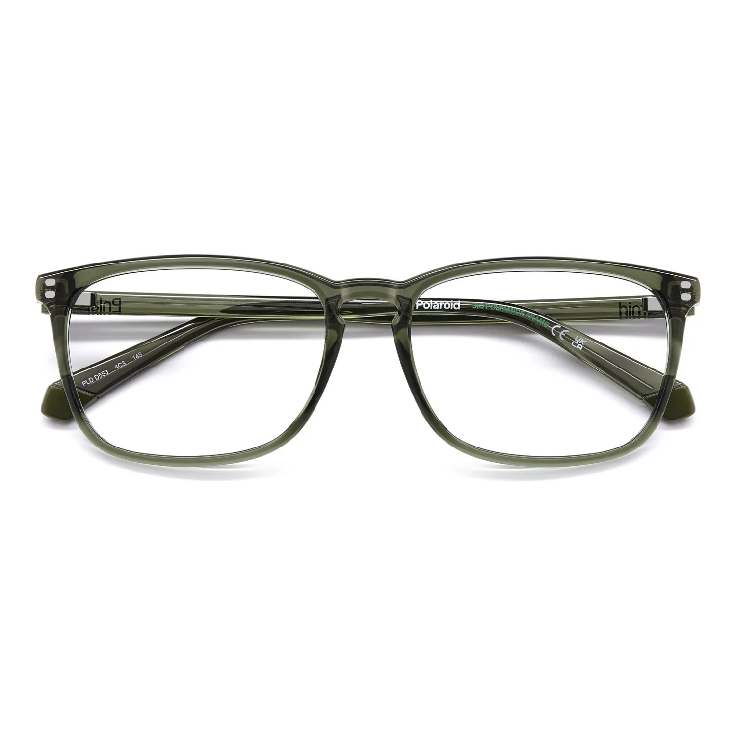 Polaroid D553 Brille Havanna Herren rechteckig