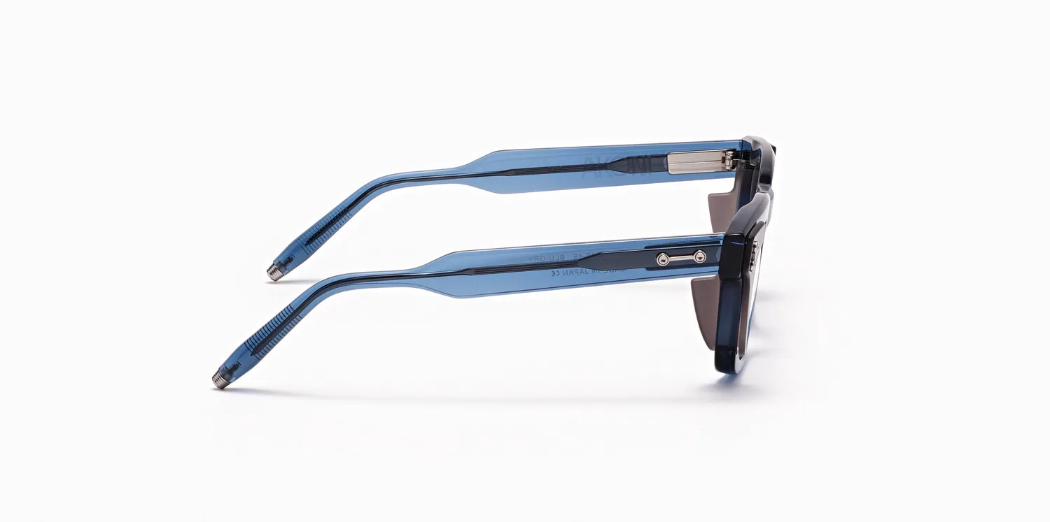 Akoni Ara Rx Brille Crystal Blue Acetat