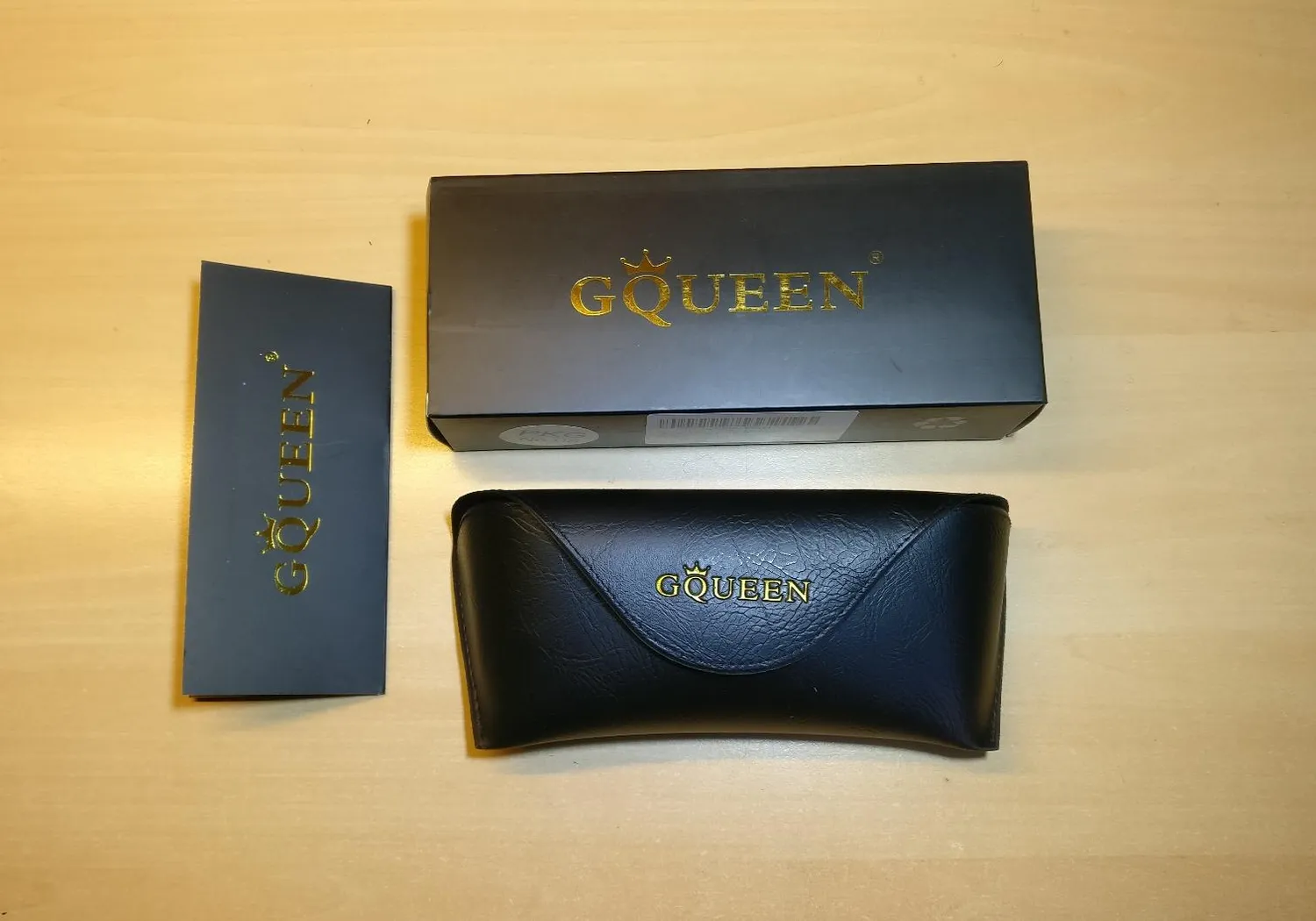 GQUEEN GQ40 Blaulichtfilter Brille rund ohne Stärke