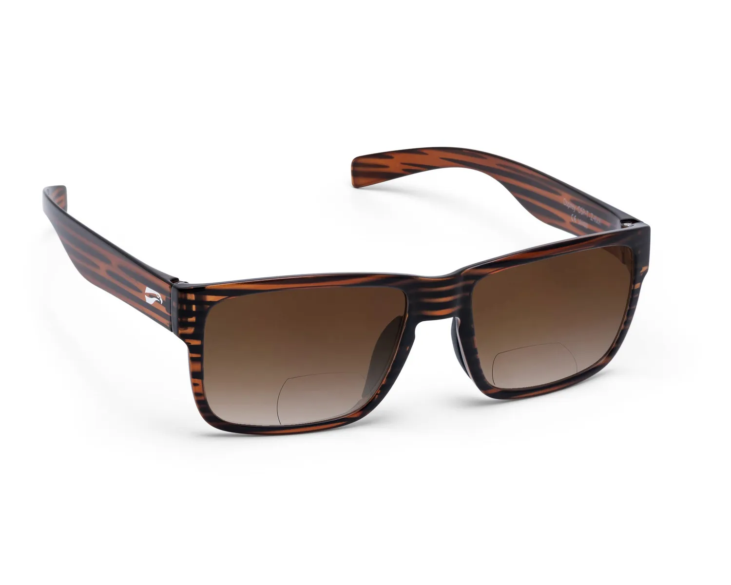 Flying Eyes Kingfisher Gleitsichtbrille Wide +1,5 grau