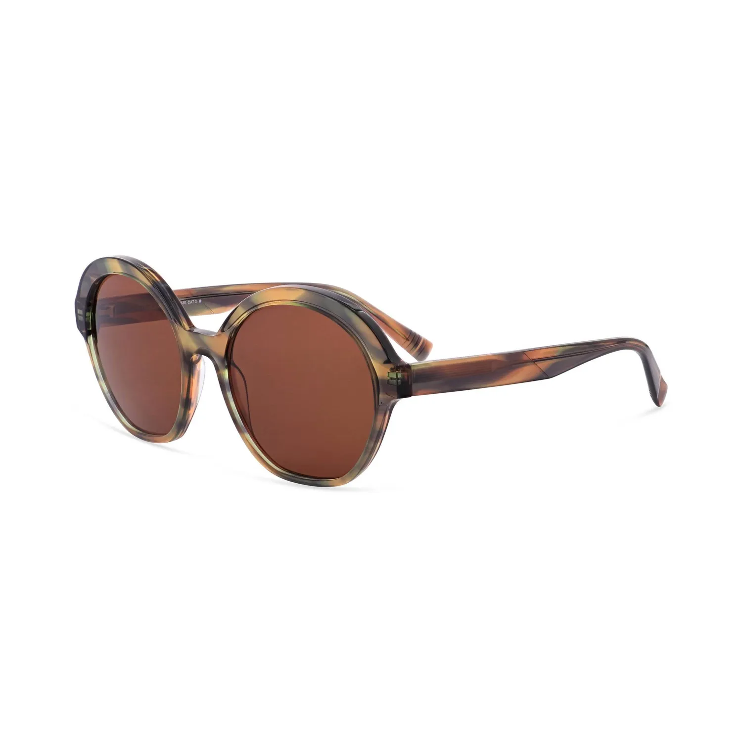 Morel Tahiti 4 Sonnenbrille rund Acetat Damen