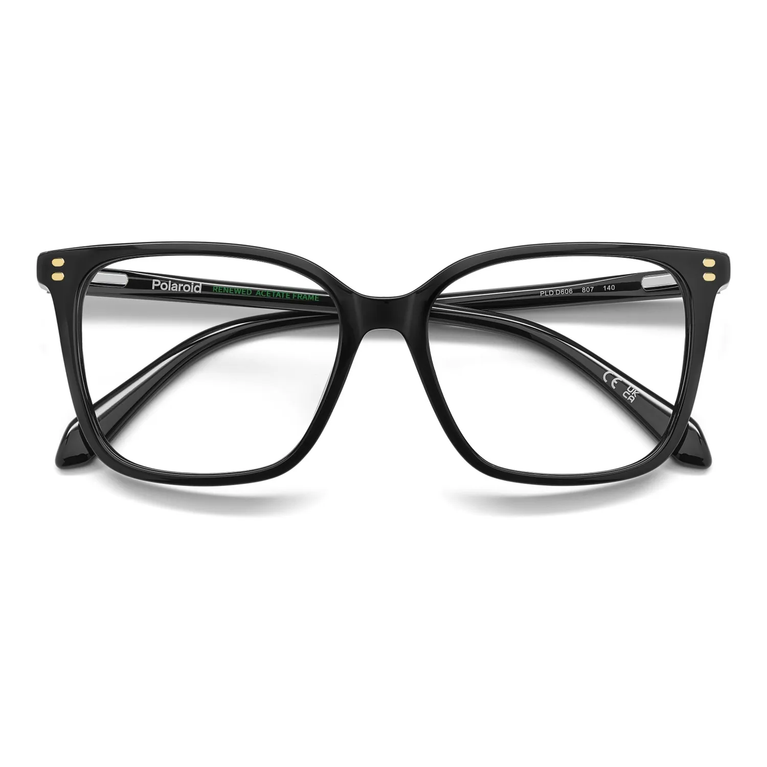 Polaroid PLD D606 Brille Havana eckig leicht
