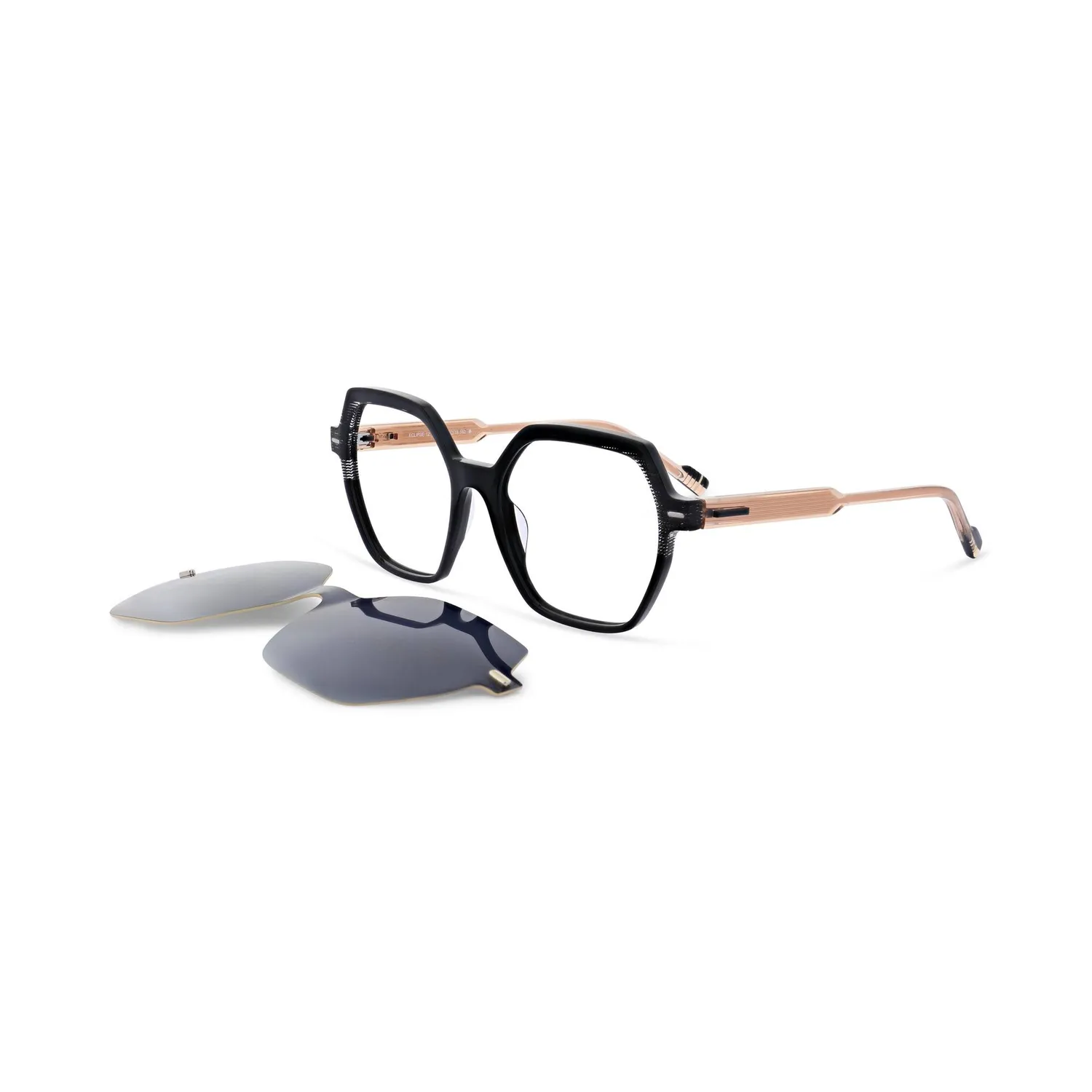 Morel Eclipse 12 Brillengestell hexagonal Acetat Damen