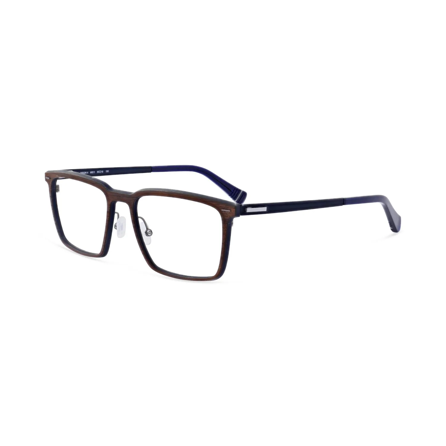 Morel Origin 4 Brille Holz eckig