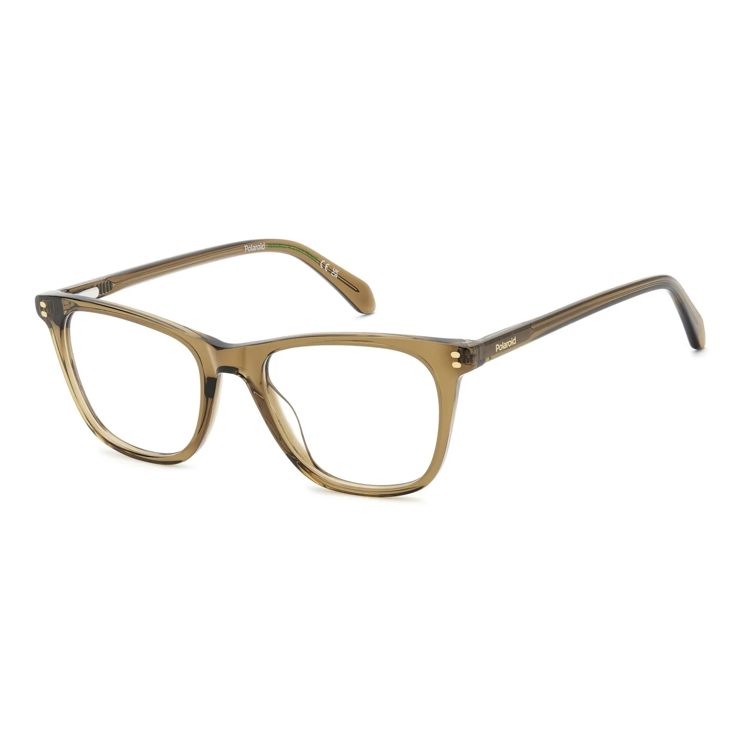Polaroid PLD D634 Brille Havanna eckig Eco-Acetat