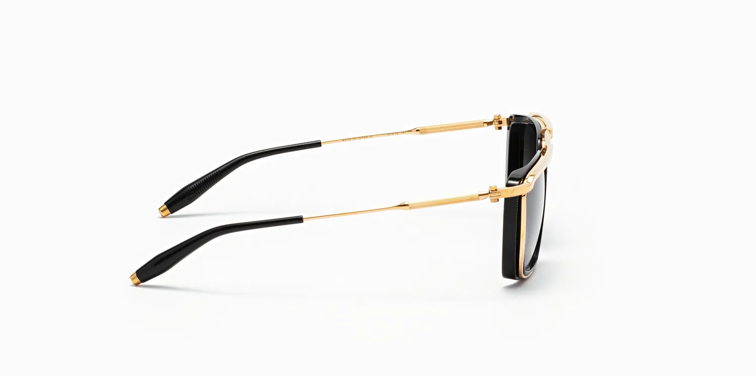 Akoni Delta Ulysses Sonnenbrille Schwarz