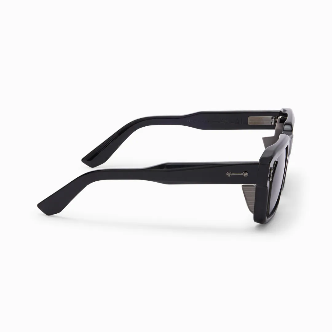 Akoni Optima Pegasus-Two Sonnenbrille Schwarz Titan