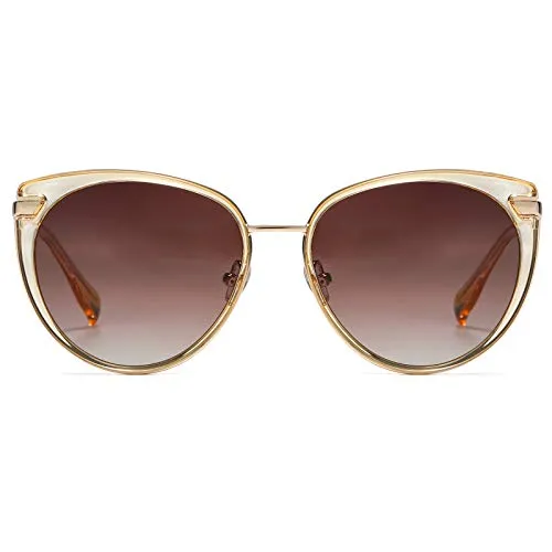DUCO DC1222 Sonnenbrille Damen polarisiert retro