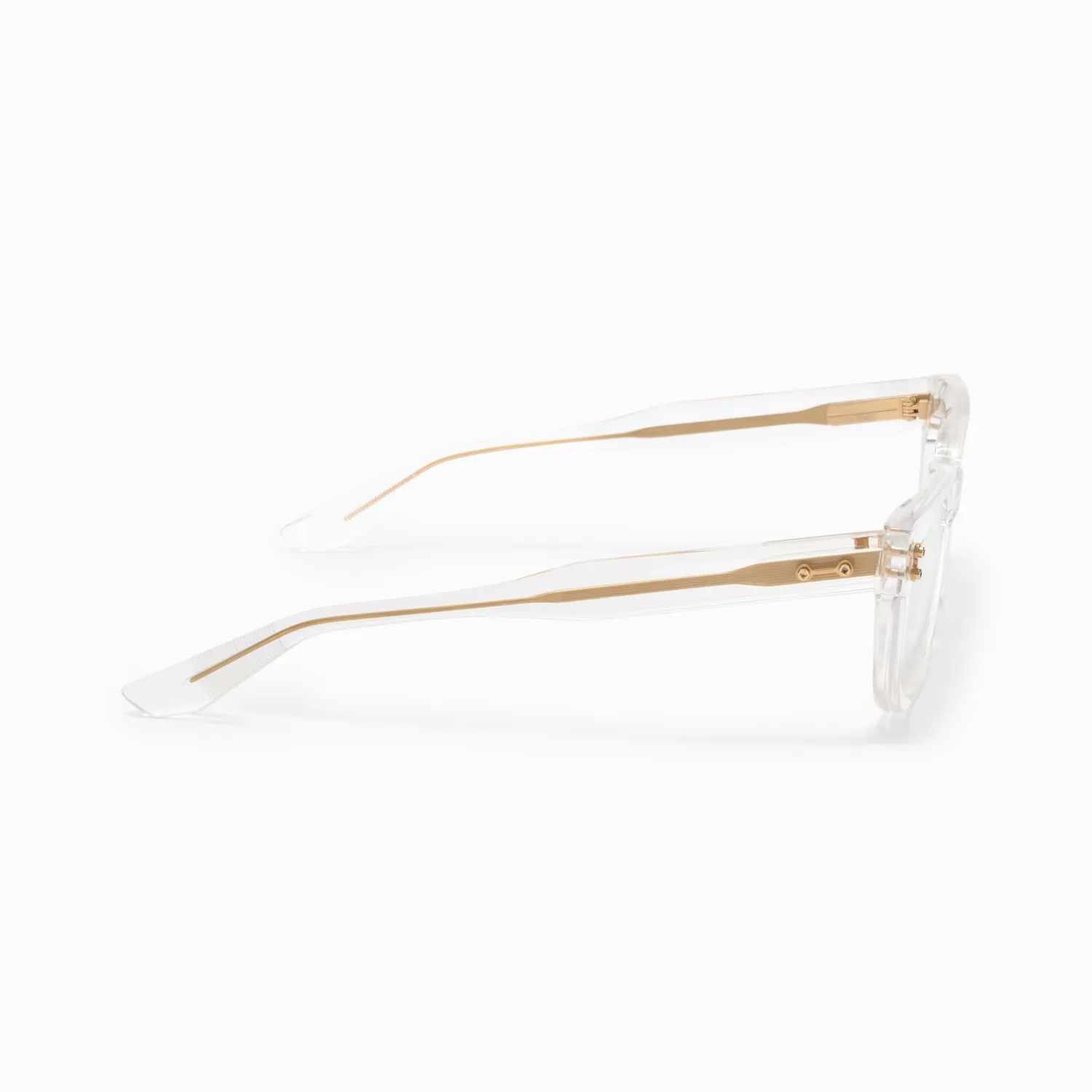 Akoni Delta Luna-Two Brille Crystal Clear
