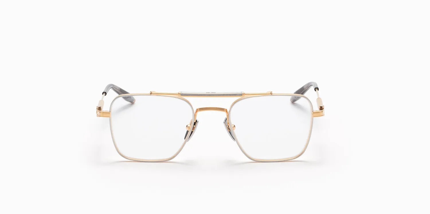 Akoni Europa Rx Brille Brushed Gold Titan